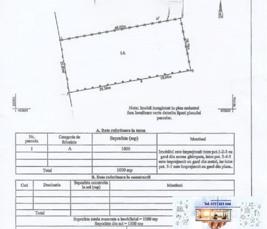 Teren De locuit De vanzare